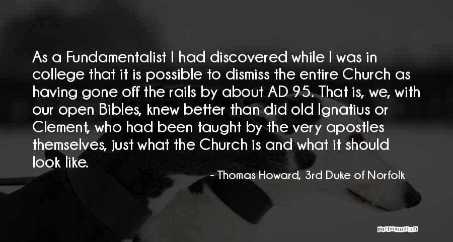 The Bible Quotes By Thomas Howard, 3rd Duke Of Norfolk