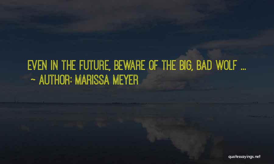 The Big Bad Wolf Quotes By Marissa Meyer