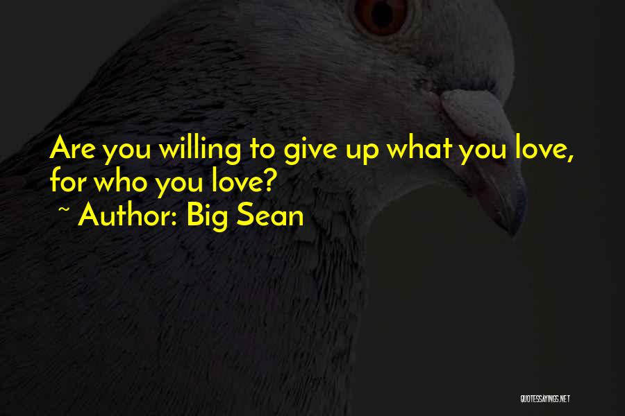 The Big C Sean Quotes By Big Sean