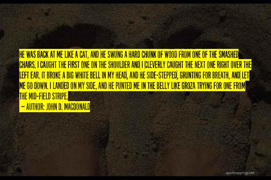 The Big Field Quotes By John D. MacDonald