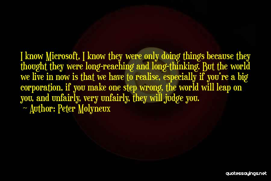 The Big Leap Quotes By Peter Molyneux