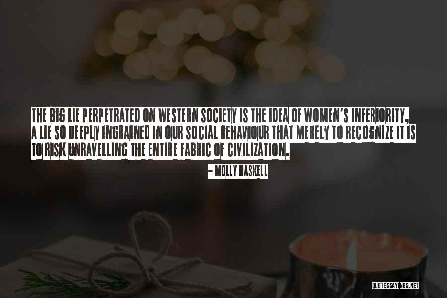 The Big Lie Quotes By Molly Haskell The Big Lie Quotes By Molly Haskell
