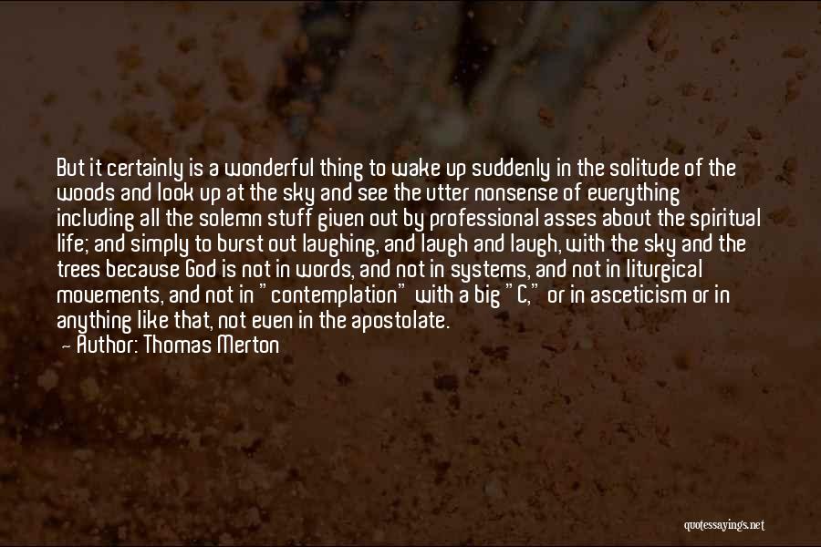 The Big Sky Quotes By Thomas Merton