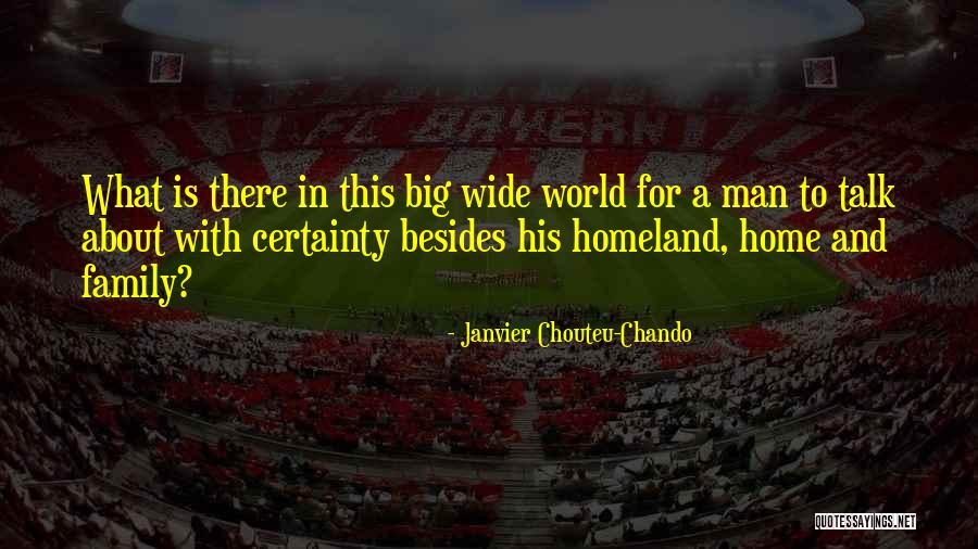 The Big Wide World Quotes By Janvier Chouteu-Chando