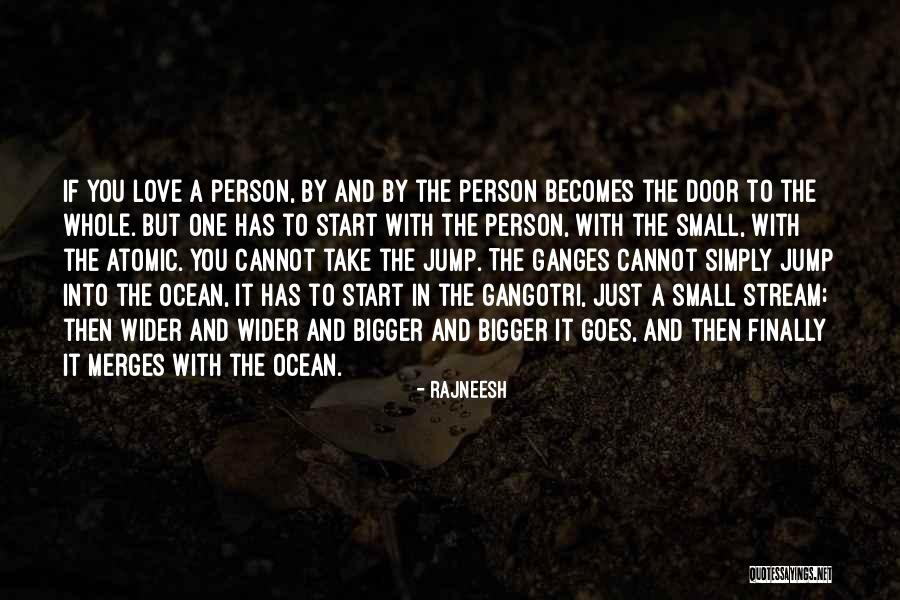 The Bigger Person Quotes By Rajneesh