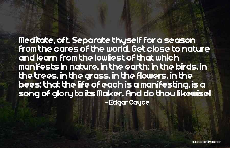 The Birds And The Bees Quotes By Edgar Cayce The Birds And The Bees Quotes By Edgar Cayce