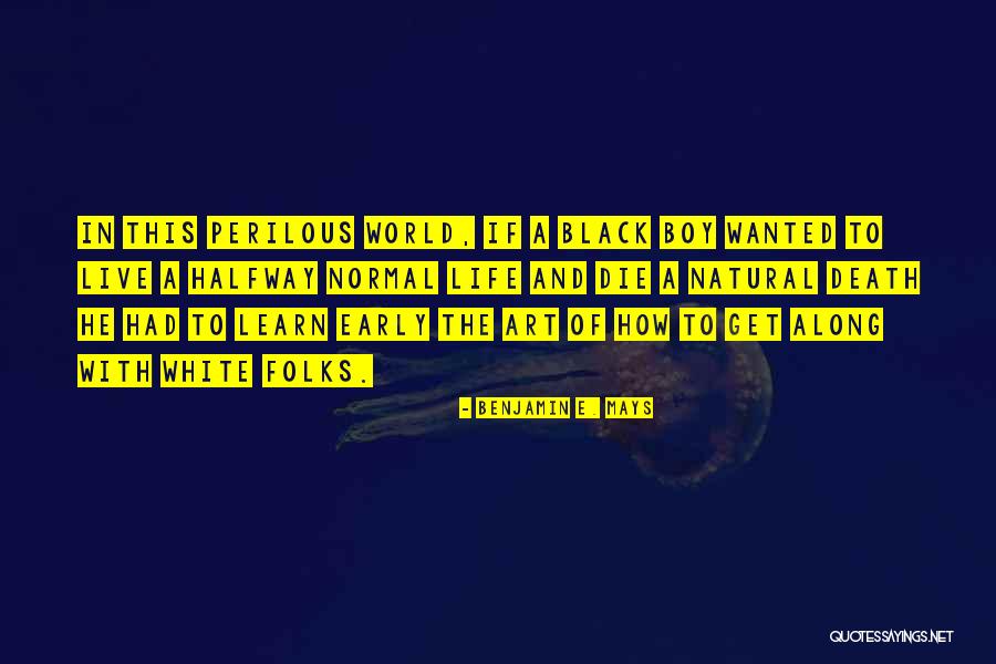The Black Art Quotes By Benjamin E. Mays The Black Art Quotes By Benjamin E. Mays
