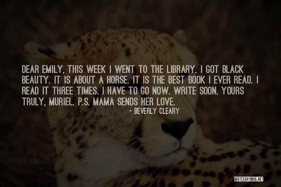 The Black Library Quotes By Beverly Cleary The Black Library Quotes By Beverly Cleary