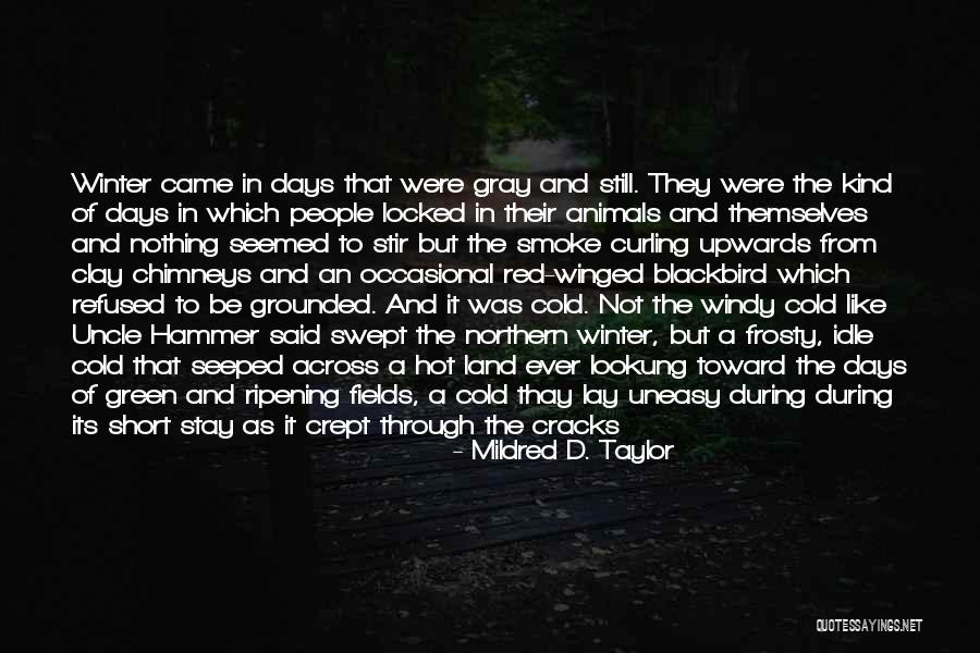 The Blackbird Quotes By Mildred D. Taylor The Blackbird Quotes By Mildred D. Taylor