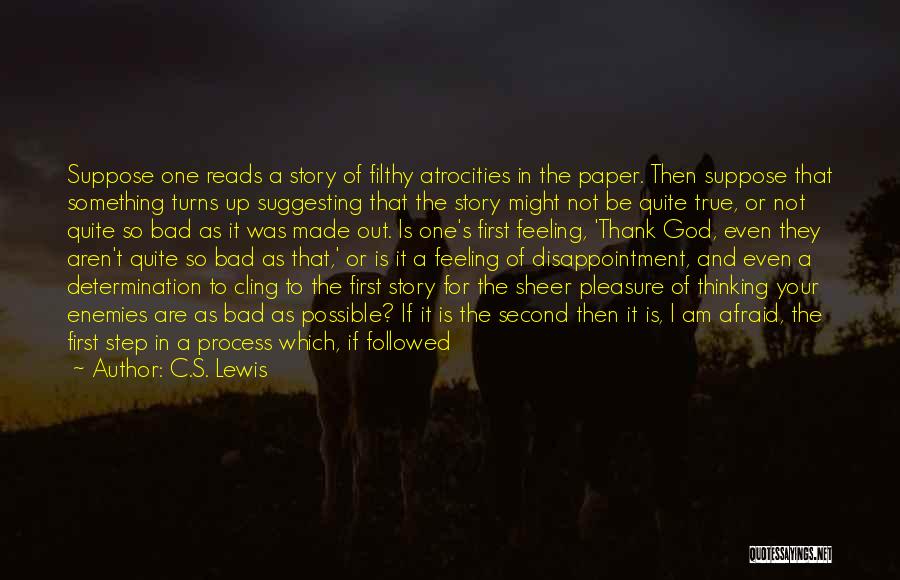 The Blacker Quotes By C.S. Lewis