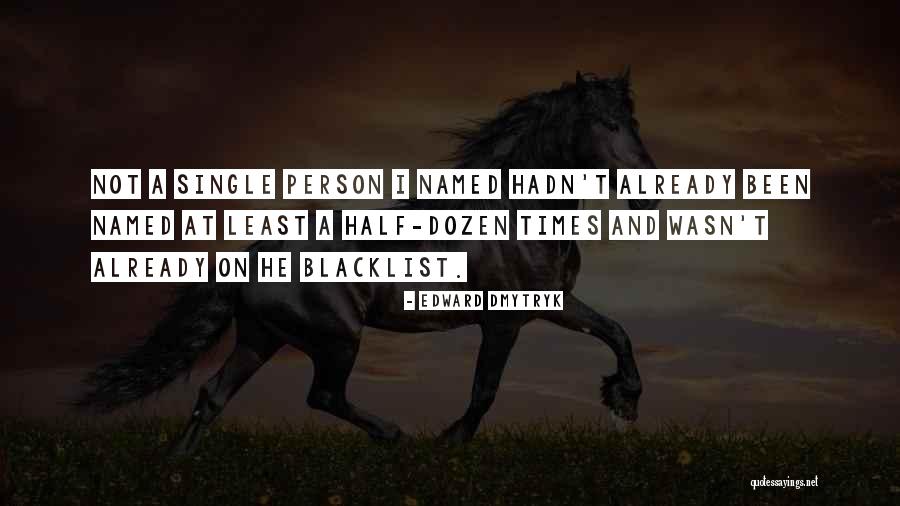 The Blacklist Quotes By Edward Dmytryk The Blacklist Quotes By Edward Dmytryk