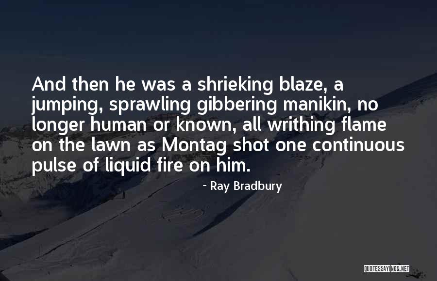 The Blaze Quotes By Ray Bradbury The Blaze Quotes By Ray Bradbury