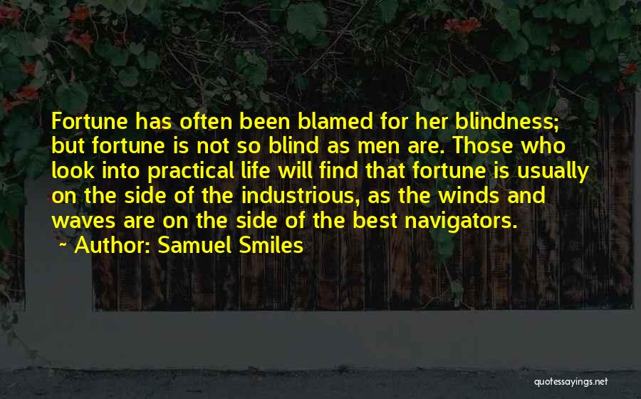 The Blind Side Quotes By Samuel Smiles