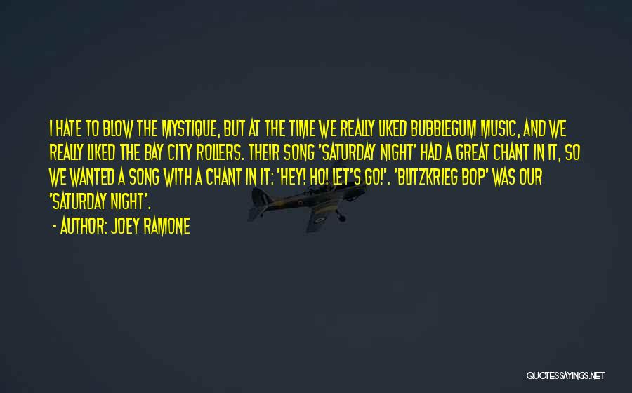 The Blitzkrieg Quotes By Joey Ramone