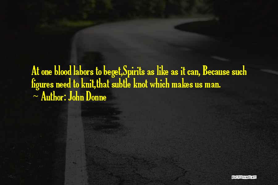 The Blood Knot Quotes By John Donne