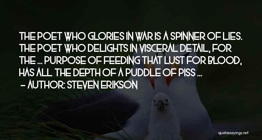 The Blood Of A Poet Quotes By Steven Erikson