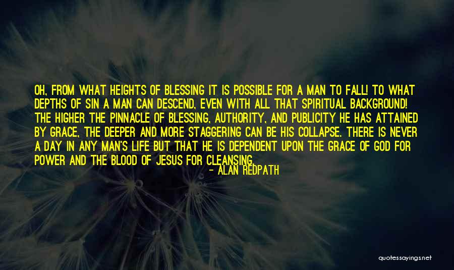 The Blood Of Jesus Quotes By Alan Redpath