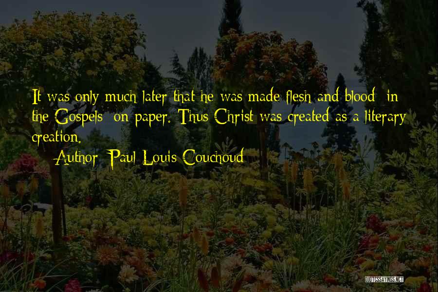 The Blood Of Jesus Quotes By Paul Louis Couchoud