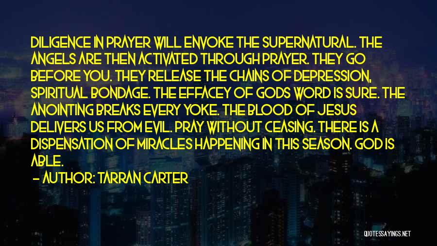 The Blood Of Jesus Quotes By Tarran Carter