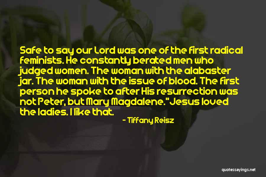 The Blood Of Jesus Quotes By Tiffany Reisz