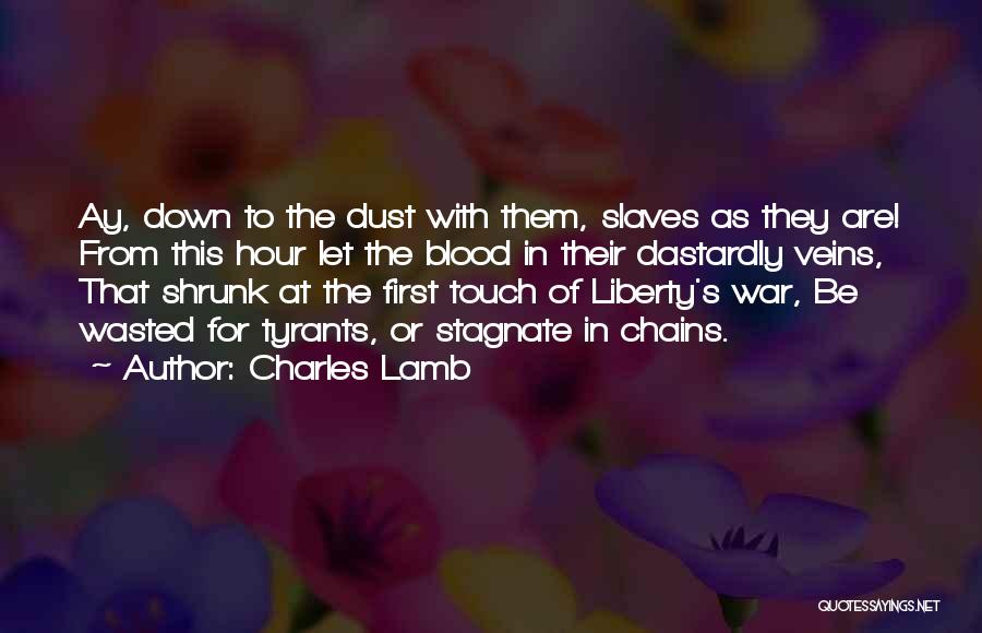 The Blood Of The Lamb Quotes By Charles Lamb