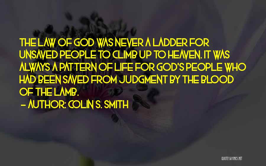 The Blood Of The Lamb Quotes By Colin S. Smith