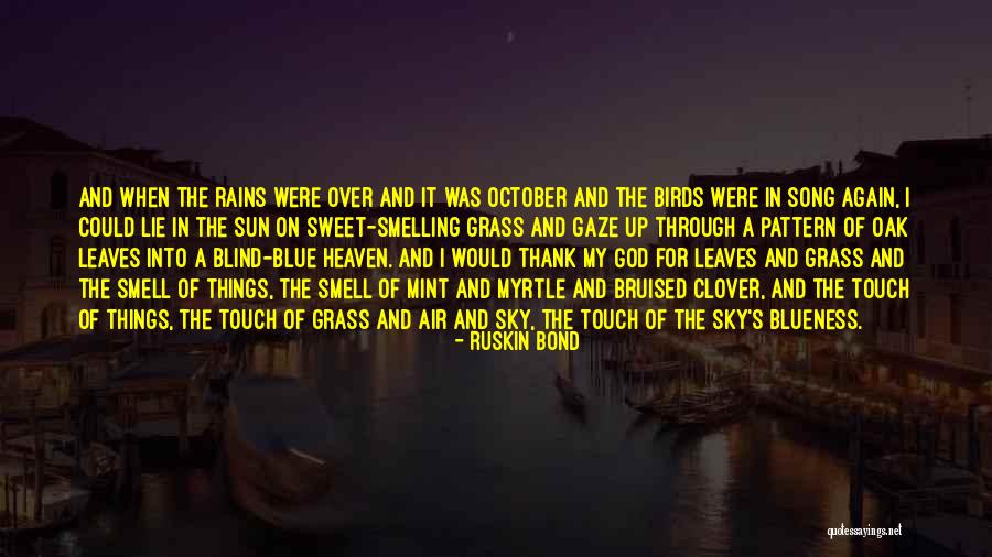 The Blue Mountains Quotes By Ruskin Bond