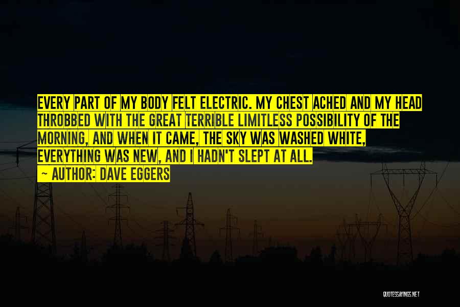 The Body Electric Quotes By Dave Eggers