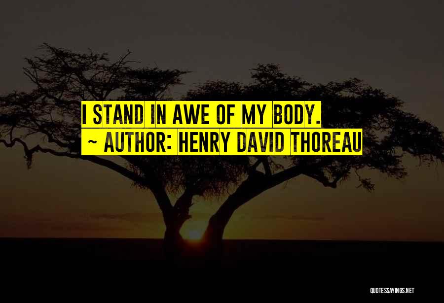 The Body Healing Itself Quotes By Henry David Thoreau