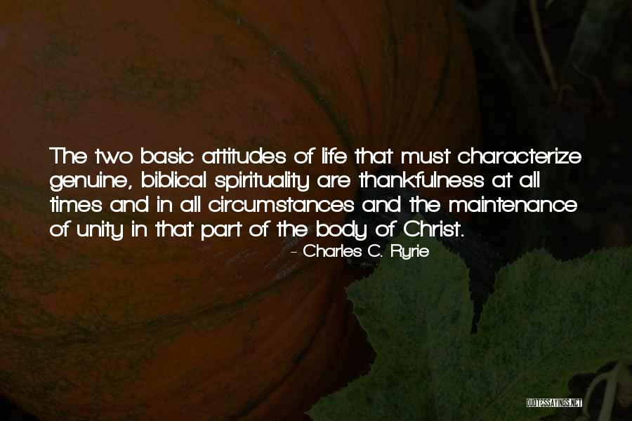 The Body Of Christ Quotes By Charles C. Ryrie