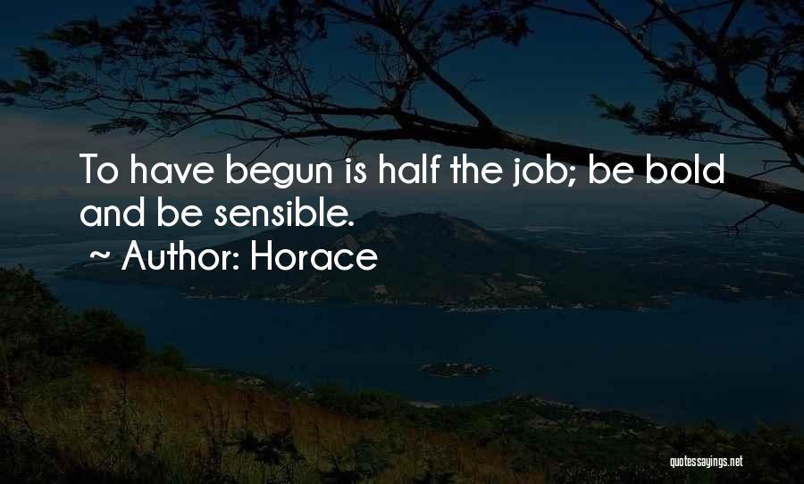 The Bold Quotes By Horace