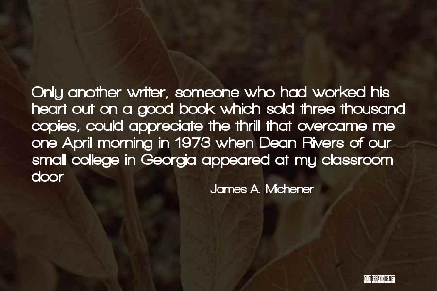 The Book Of James Quotes By James A. Michener