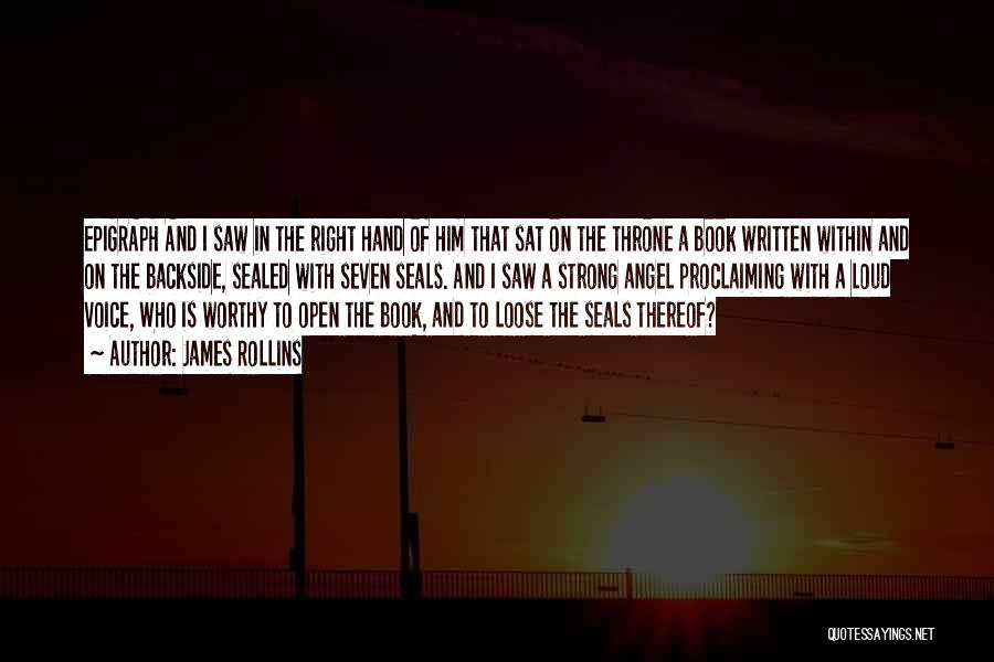 The Book Of James Quotes By James Rollins