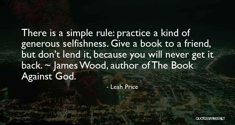 The Book Of James Quotes By Leah Price