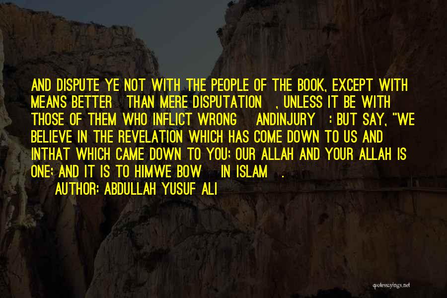 The Book Of Revelation Quotes By Abdullah Yusuf Ali