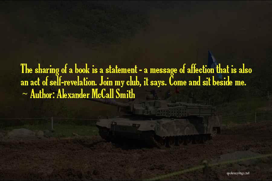 The Book Of Revelation Quotes By Alexander McCall Smith