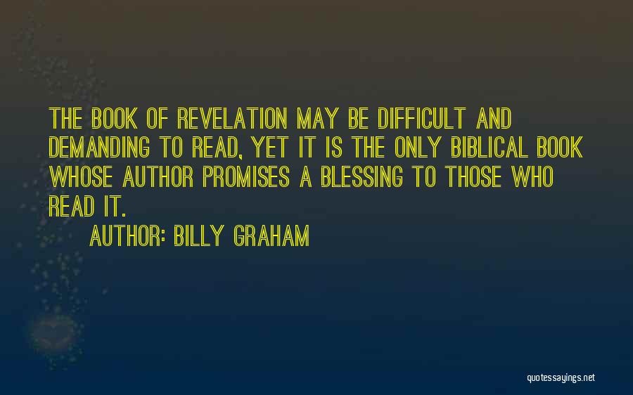 The Book Of Revelation Quotes By Billy Graham