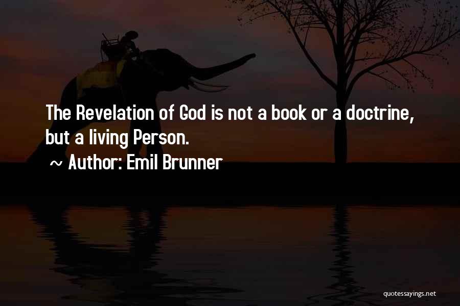 The Book Of Revelation Quotes By Emil Brunner
