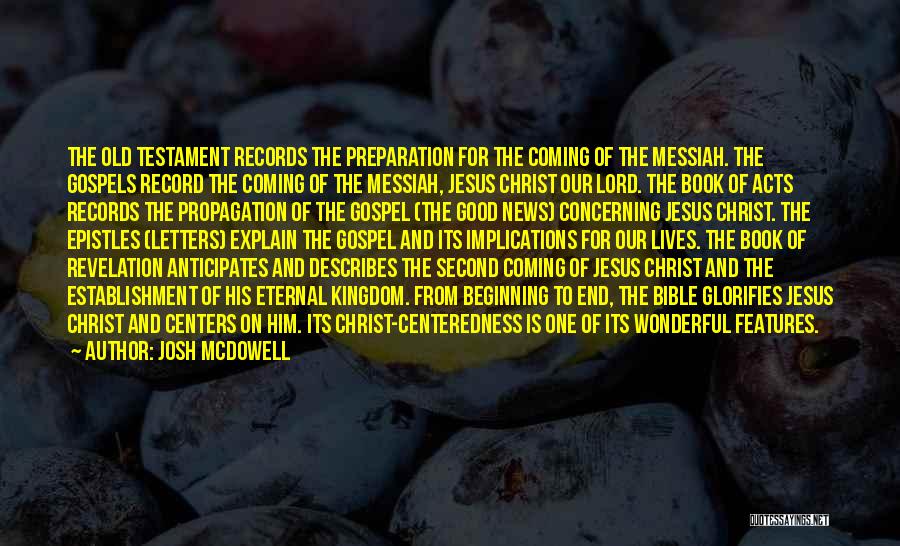 The Book Of Revelation Quotes By Josh McDowell