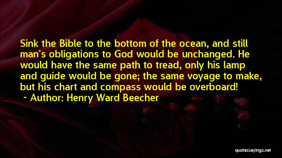 The Bottom Of The Ocean Quotes By Henry Ward Beecher