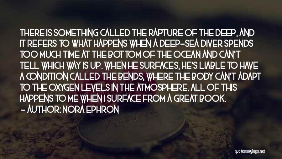 The Bottom Of The Ocean Quotes By Nora Ephron