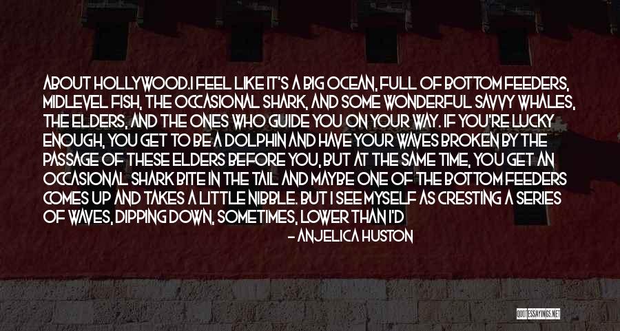 The Bottom Of The Sea Quotes By Anjelica Huston The Bottom Of The Sea Quotes By Anjelica Huston
