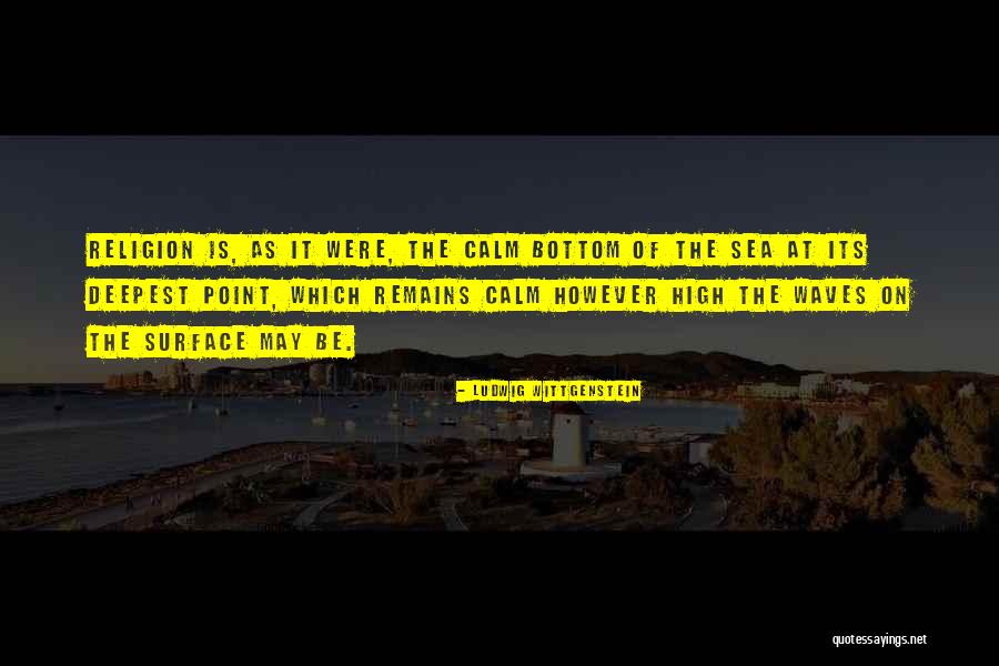 The Bottom Of The Sea Quotes By Ludwig Wittgenstein The Bottom Of The Sea Quotes By Ludwig Wittgenstein