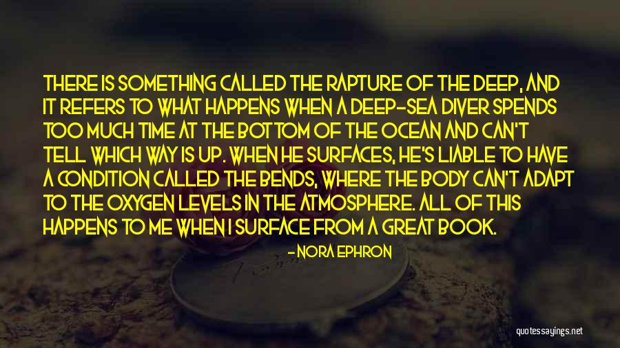 The Bottom Of The Sea Quotes By Nora Ephron