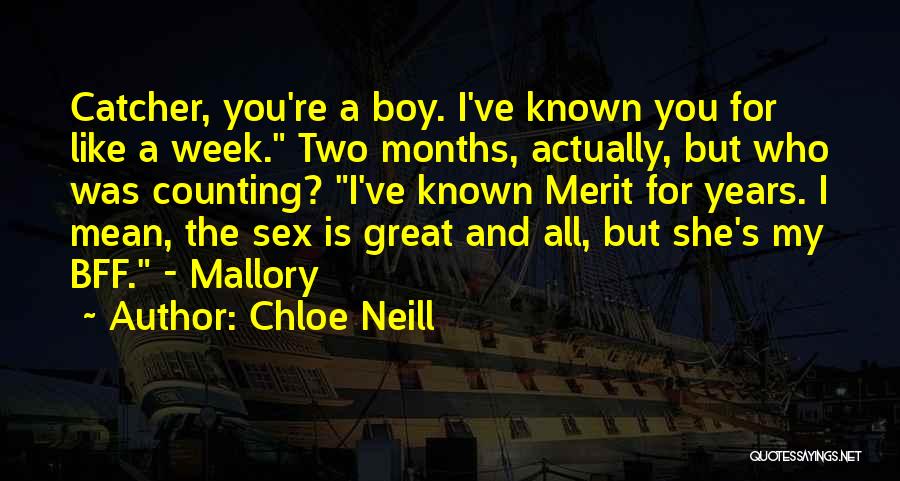 The Boy I Like Quotes By Chloe Neill