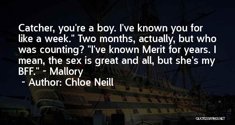 The Boy You Like Quotes By Chloe Neill