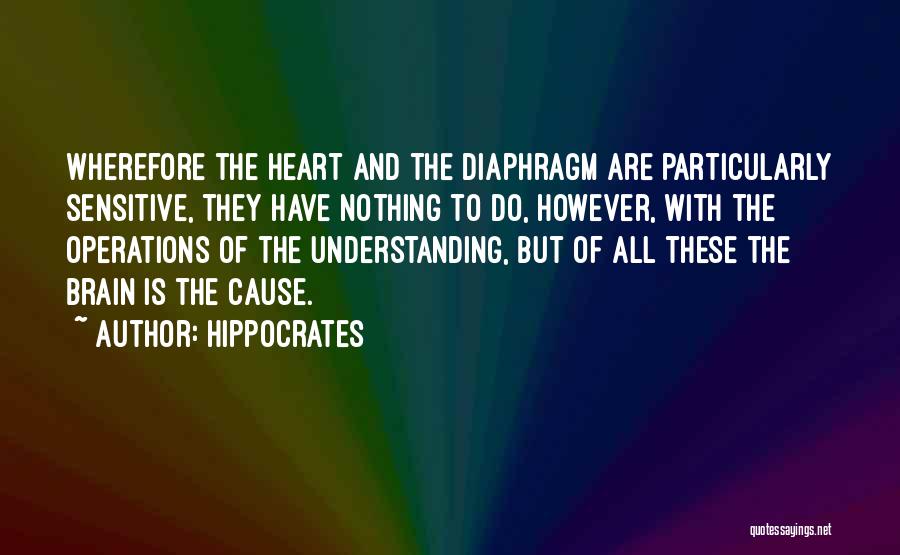 The Brain And Heart Quotes By Hippocrates