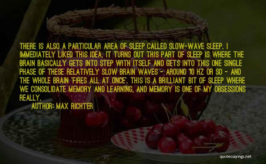 The Brain And Learning Quotes By Max Richter