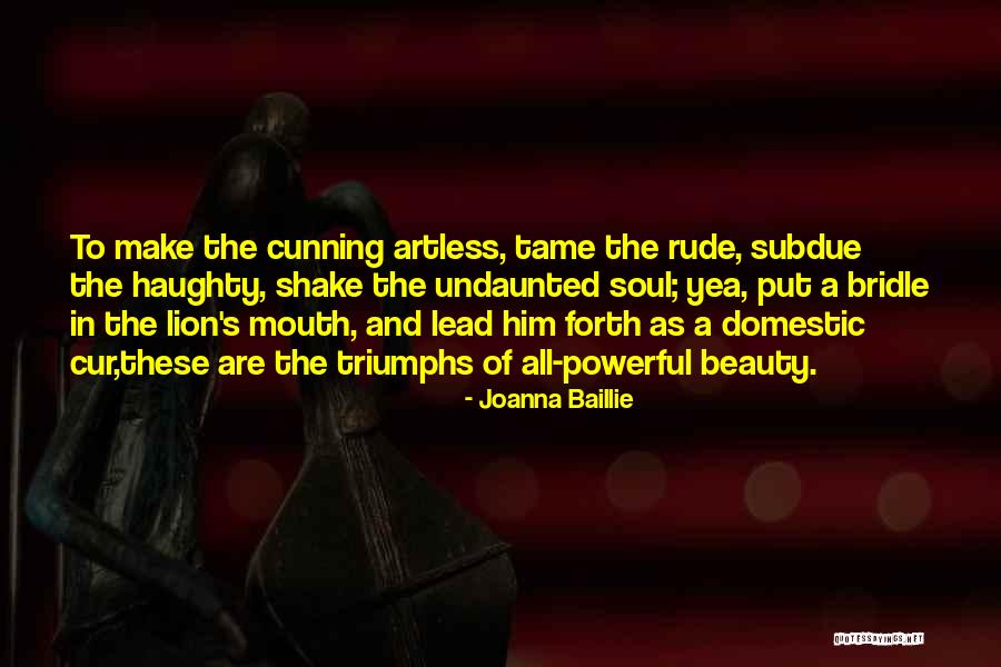 The Bridle Quotes By Joanna Baillie The Bridle Quotes By Joanna Baillie