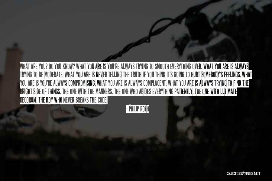 The Bright Boy Quotes By Philip Roth The Bright Boy Quotes By Philip Roth